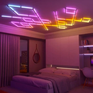Дополнительные панели Nanoleaf Lines Smarter Kit Apple HomeKit Multicolor (3 панели) - Фото 7