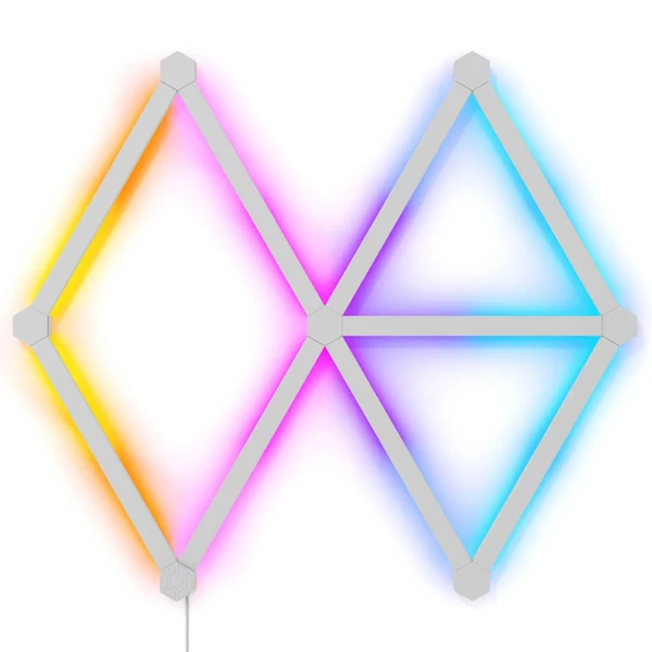 Розумна система освітлення Nanoleaf Lines Smarter Kit Apple HomeKit Multicolor (9 панелей)