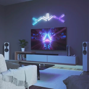 Розумна система освітлення Nanoleaf Lines Smarter Kit Apple HomeKit Multicolor (9 панелей) - Фото 6