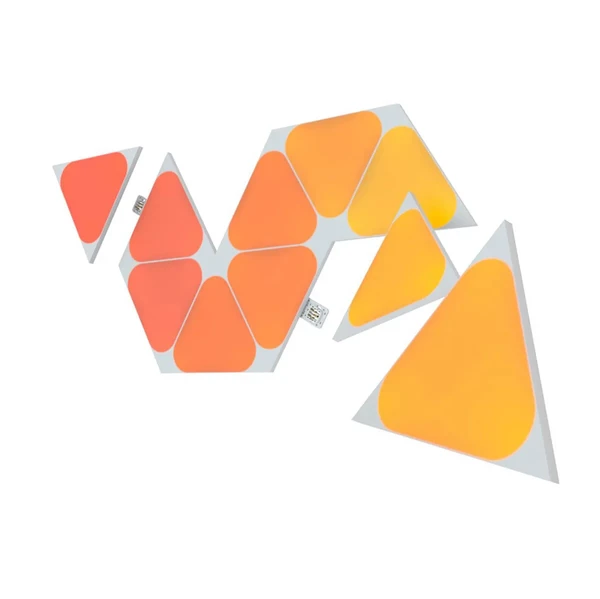 Додаткові світлодіодні модулі Nanoleaf Shapes Mini Triangles Expansion Pack HomeKit (10 модулів)
