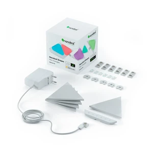Розумна система освітлення Nanoleaf Shapes Mini Triangles Starter Kit Apple HomeKit (5 модулiв) - Фото 3