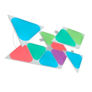 Розумна система освітлення Nanoleaf Shapes Mini Triangles Starter Kit Apple HomeKit (5 модулiв) NL48-5002TW-5PK - Фото 1