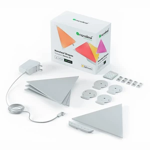 Умная система освещения Nanoleaf Shapes Triangles Starter Kit Apple HomeKit (4 модуля) - Фото 3