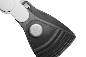 Сменный кожаный ремешок BandWerk Nappa Apple Vision Head Band Black для Apple Vision Pro - Фото 4