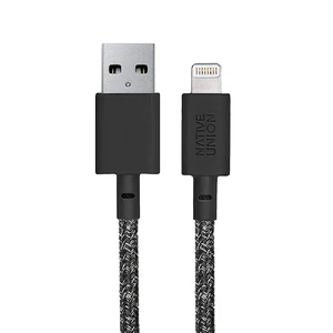 Плетеный кабель Native Union Belt Cable Cosmos Lightning to USB 1.2m - Фото 2