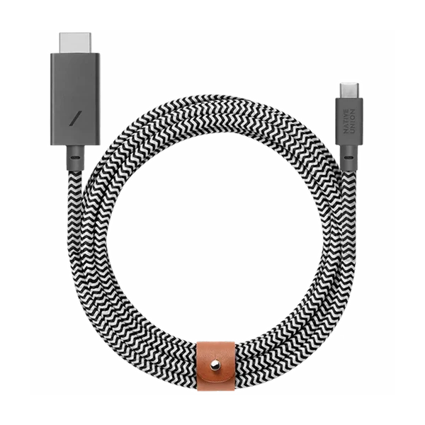 Нейлоновий кабель Native Union Belt Cable USB-C HDMI 3m