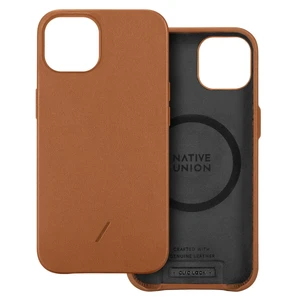 Шкіряний чохол-накладка Native Union CLIC Classic MagSafe Tan для iPhone 13 Pro Max - Фото 3