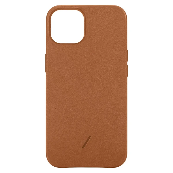 Кожаный чехол-накладка Native Union CLIC Classic MagSafe Tan для iPhone 13 Pro Max