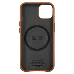 Шкіряний чохол-накладка Native Union CLIC Classic MagSafe Tan для iPhone 13 Pro Max - Фото 2