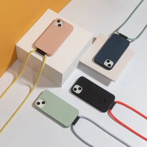 Силиконовый чехол-накладка Native Union CLIC Pop MagSafe Slate для iPhone 13 - Фото 5