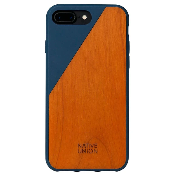 Дерев'яний чохол Native Union CLIC Wooden Marine | Cherry для iPhone 7 Plus | 8 Plus