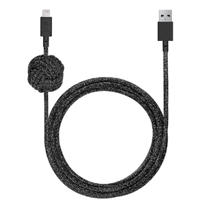 Кабель Native Union Night Cable Cosmos Lightning to USB 3m - Фото 2
