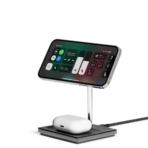 Бездротовий зарядний пристрій Native Union Snap 2 in 1 MagSafe для iPhone | AirPods - Фото 3