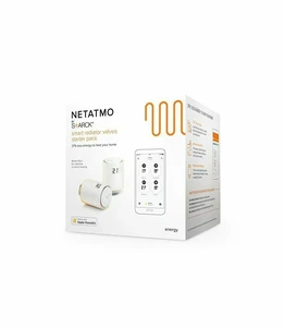 Комплект умных радиаторных термоклапанов (термостат) NETATMO Smart Radiator Valves Starter Kit - Фото 2