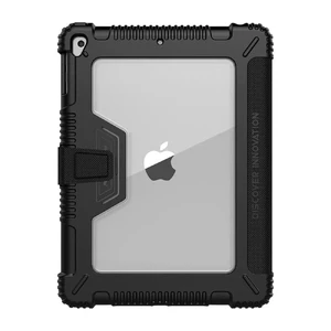 Магнитный чехол с держателем для Apple Pencil Nillkin Bumper Black для iPad 9.7" (2017 | 2018) - Фото 2