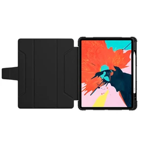 Магнитный чехол с держателем для Apple Pencil Nillkin Bumper Black для iPad Pro 12.9" (2018) - Фото 5