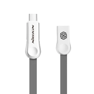 Кабель Nillkin Plus III Grey USB to USB 3.1 Type C + Micro USB 1m  - Фото 1