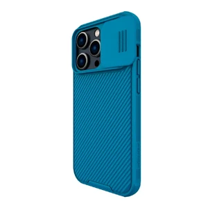 Защитный чехол Nillkin CamShield Pro Case Blue для iPhone 14 Pro - Фото 4