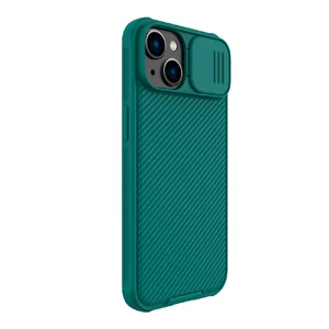 Защитный чехол Nillkin CamShield Pro Case Deep Green для iPhone 14 | 13 - Фото 3