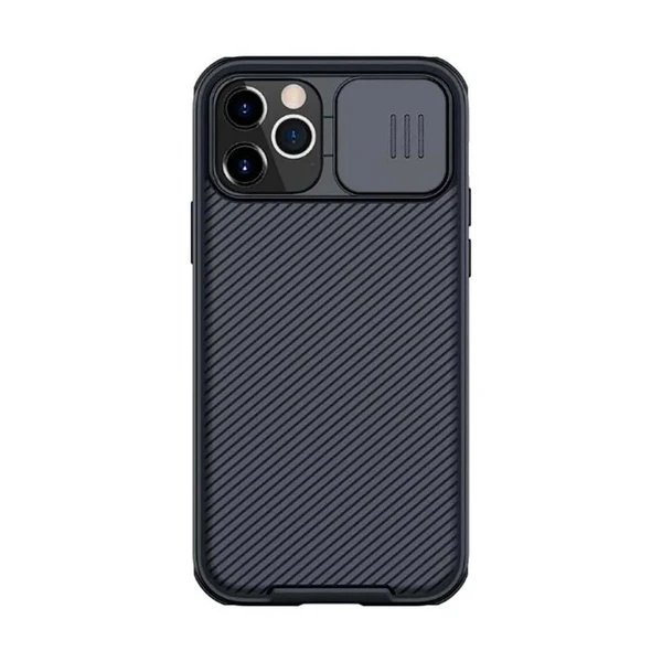 Черный силиконовый чехол Nillkin CamShield Pro Case для iPhone 12 | 12 Pro в Хмельницком