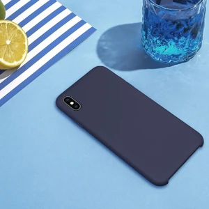 Защитный чехол Nillkin Flex Pure Case Blue для iPhone XS Max - Фото 4