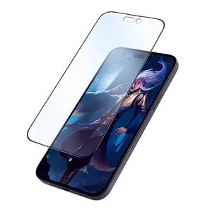 Захисне скло Nillkin Fog Mirror Full Сoverage Matte Tempered Glass 0.33mm Black для iPhone 14 Pro Max - Фото 3
