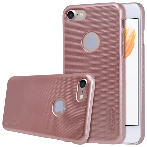 Пластиковий чохол Nillkin Frosted Shield Rose Gold для iPhone 7 | 8 в Мукачеві