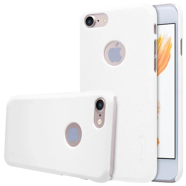 Пластиковый чехол Nillkin Frosted Shield White для iPhone 7 | 8