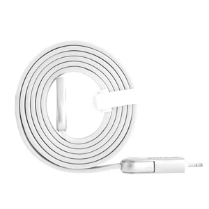 Кабель Nillkin Plus III Micro USB + Lightning to USB White - Фото 3