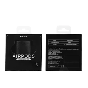 Беспроводной зарядный кейс Nillkin Mate Black для Apple AirPods - Фото 4