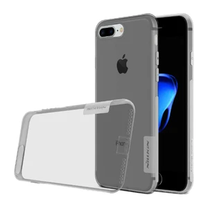 Серый TPU чехол Nillkin Nature для iPhone 7 Plus | 8 Plus  - Фото 1