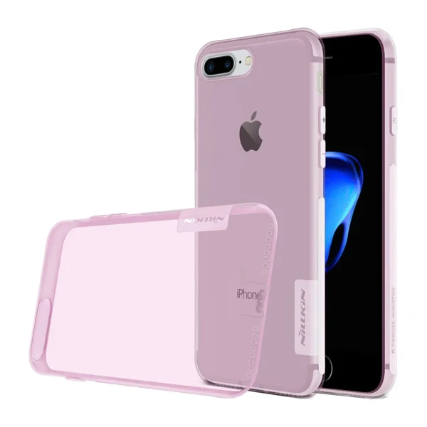 Розовый TPU чехол Nillkin Nature для iPhone 7 Plus | 8 Plus в Днепре