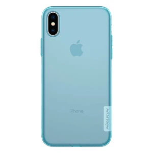 TPU чехол Nillkin Nature Series Blue для iPhone X | XS  - Фото 1