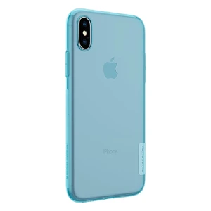 TPU чехол Nillkin Nature Series Blue для iPhone X | XS - Фото 4