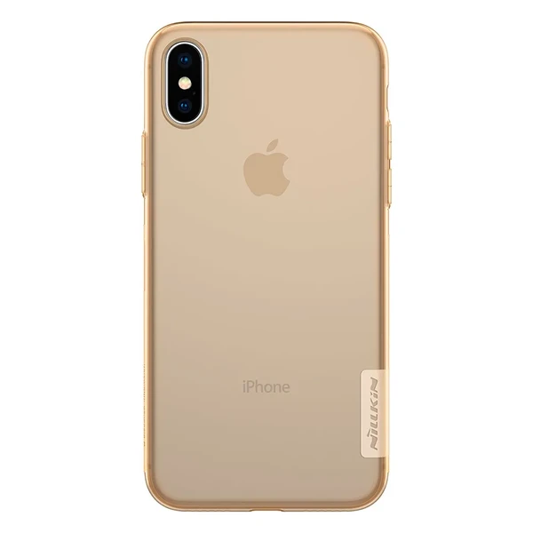 TPU чехол Nillkin Nature Series Brown для iPhone X | XS в Кропивницком