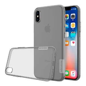 TPU чохол Nillkin Nature Series Grey для iPhone X | XS - Фото 2