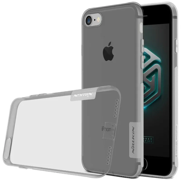 Сірий TPU чохол Nillkin Nature для iPhone SE 3 | SE 2 | 8 | 7 в Мукачеві