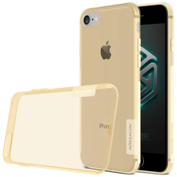 Золотий TPU чохол Nillkin Nature для iPhone SE 3 | SE 2 | 8 | 7 в Мукачеві
