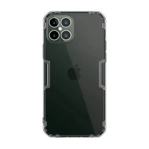 Прозорий силіконовий чохол Nillkin Nature TPU Case Gray для iPhone 12 Pro Max