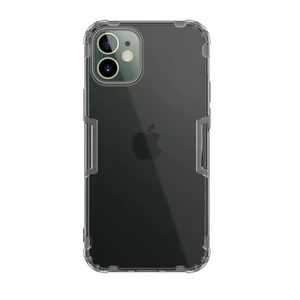 Прозорий силіконовий чохол Nillkin Nature TPU Case Gray для iPhone 12 mini