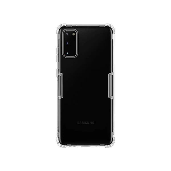 Прозорий захисний чохол Nillkin Nature TPU Case White для Samsung Galaxy S20