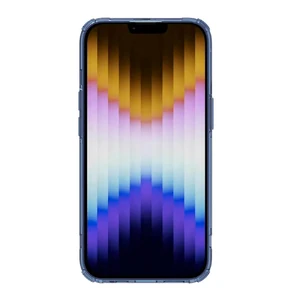Прозрачный чехол Nillkin Nature TPU Pro Blue для iPhone 14 | 13 - Фото 2