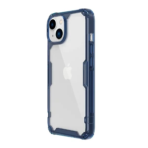 Прозрачный чехол Nillkin Nature TPU Pro Blue для iPhone 14 Plus - Фото 3