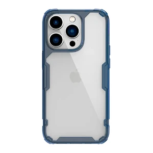 Прозрачный чехол Nillkin Nature TPU Pro Blue для iPhone 14 Pro Max