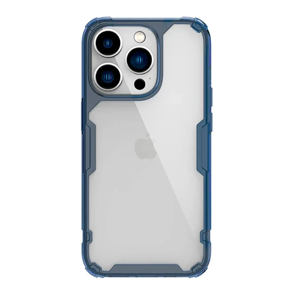 Прозорий чохол Nillkin Nature TPU Pro Blue для iPhone 14 Pro Max