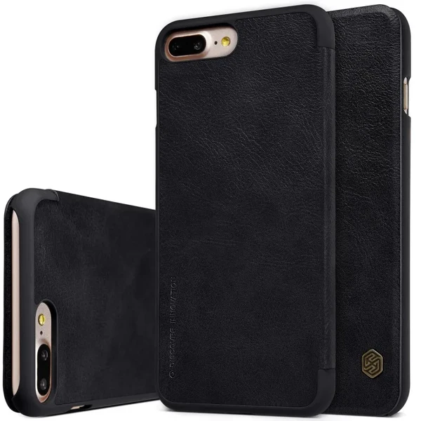 Шкіряний чохол-книжка Nillkin Qin Black для iPhone 7 Plus | 8 Plus