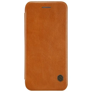 Кожаный чехол-книжка Nillkin Qin Brown для iPhone SE 3 | SE 2 | 8 | 7 - Фото 2