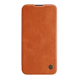 Шкіряний чохол-книжка Nillkin Qin Pro Leather Case Brown для iPhone 14 Pro 6902048248946 - Фото 1