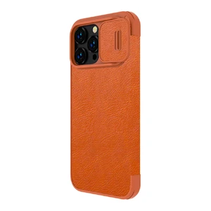 Шкіряний чохол-книжка Nillkin Qin Pro Leather Case Brown для iPhone 14 Pro Max - Фото 4