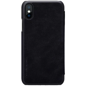 Кожаный чехол-книжка Nillkin Qin Series Black для iPhone X | XS - Фото 3